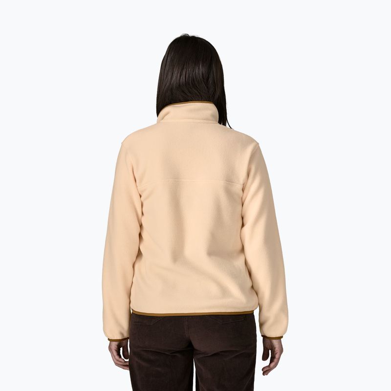 Dámská fleecová mikina Patagonia Lightweight Synchilla Snap-T Pullover natural 2
