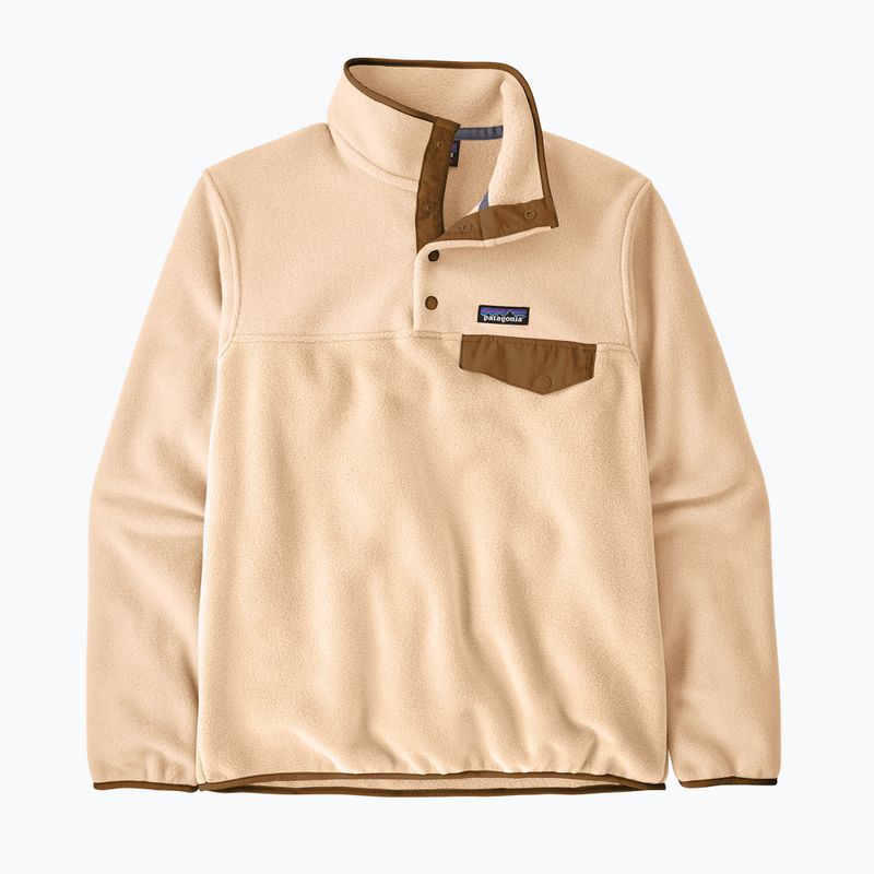 Dámská fleecová mikina Patagonia Lightweight Synchilla Snap-T Pullover natural 5