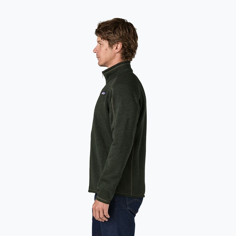 Pánská trekingová mikina Patagonia Better Sweater Fleece old growth green 3