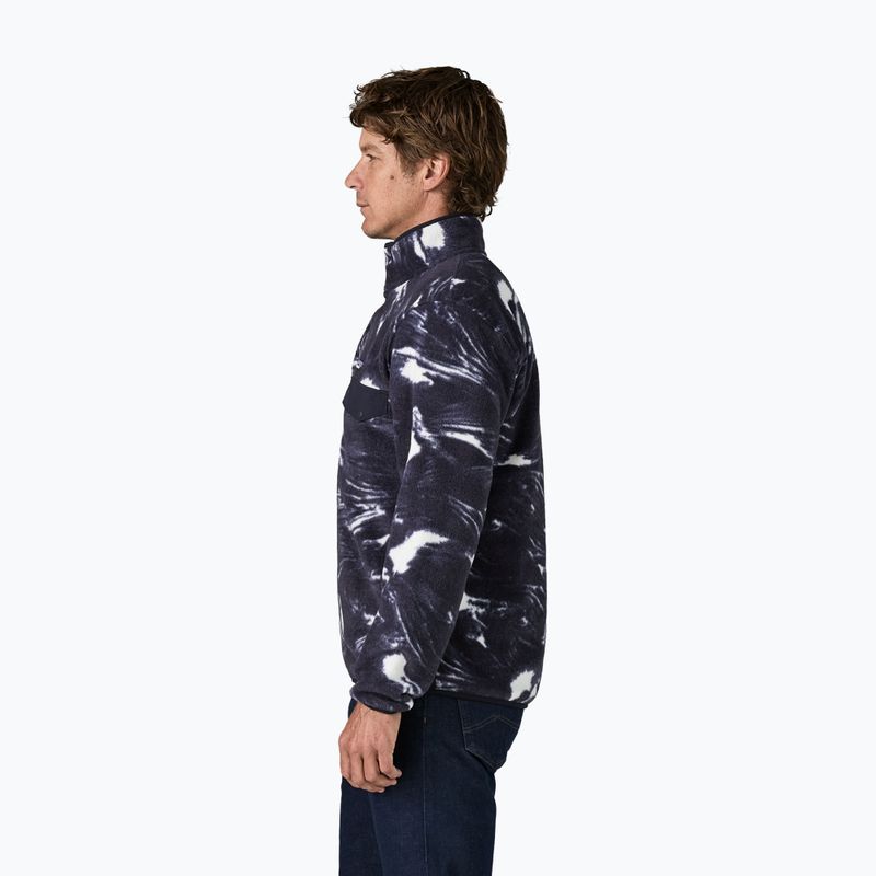 Pánská fleecová mikina Patagonia Lightweight Synchilla Snap-T Pullover polar breeze: sunken blue 3