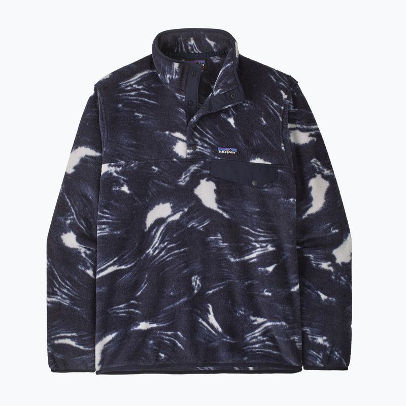 Pánská fleecová mikina Patagonia Lightweight Synchilla Snap-T Pullover polar breeze: sunken blue 5