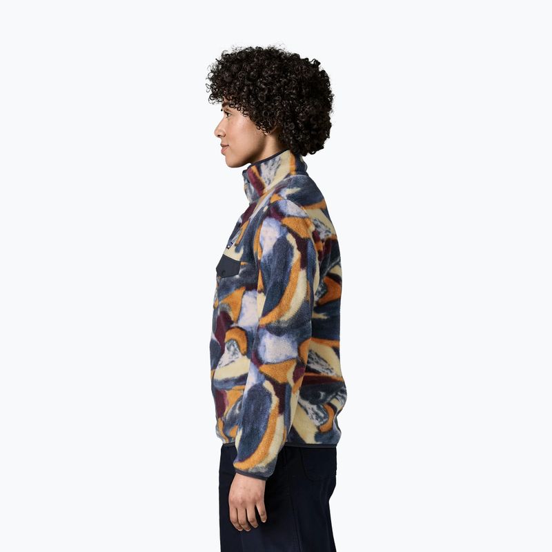 Dámská fleecová mikina Patagonia Lightweight Synchilla Snap-T Pullover smudge: smolder blue 3