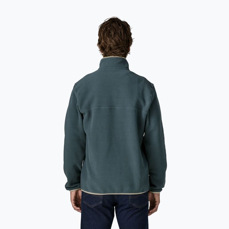 Pánská fleecová mikina Patagonia Lightweight Synchilla Snap-T Pullover summit blue 2