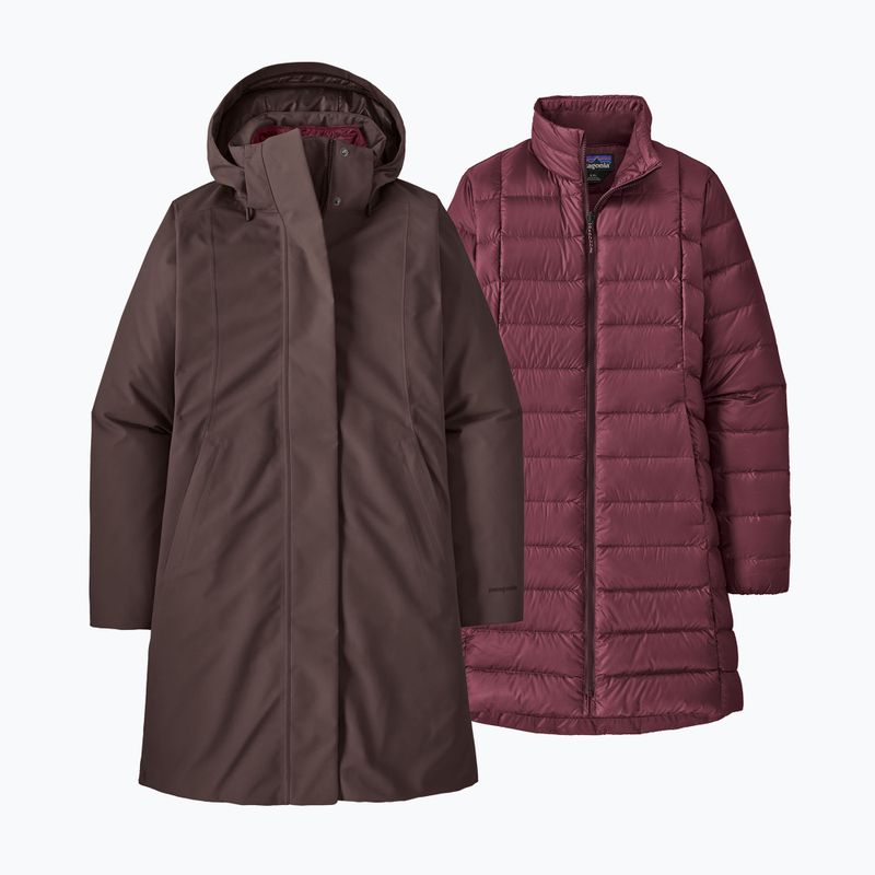 Dámská bunda 3v1 Patagonia Tres 3-in-1 Parka den brown 10