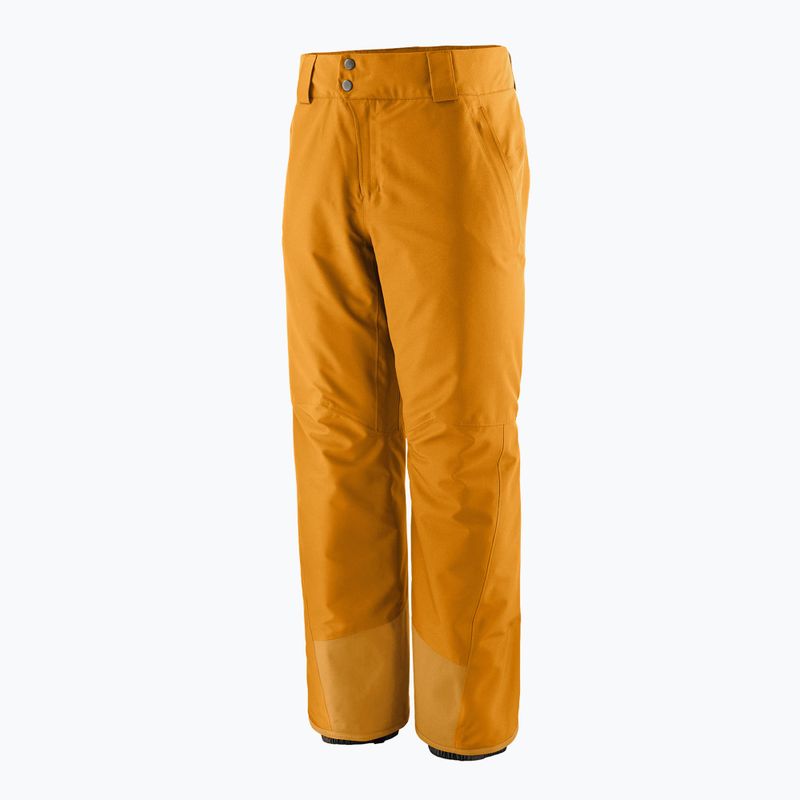 Pánské lyžařské kalhoty Patagonia Insulated Powder Town - Regular cinnamon brown