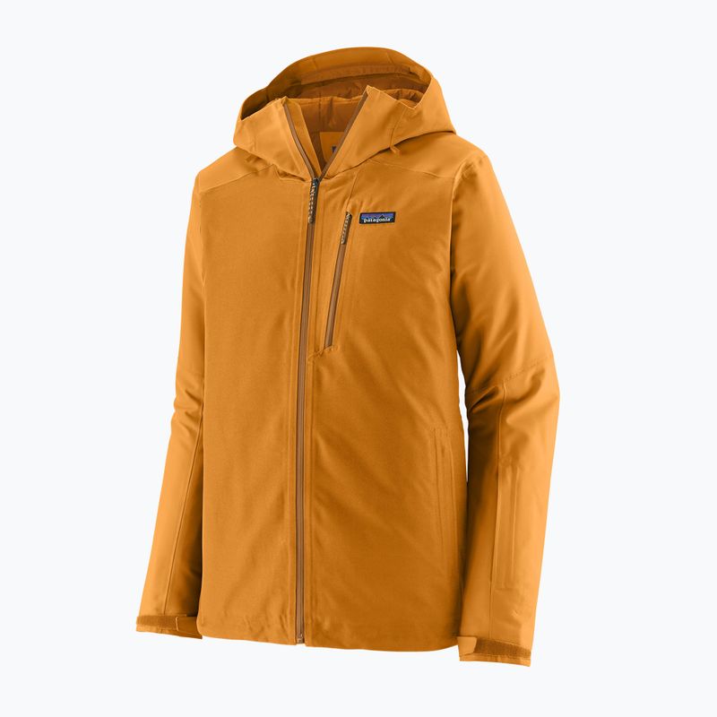 Pánská lyžařská bunda Patagonia Insulated Powder Town cinnamon brown