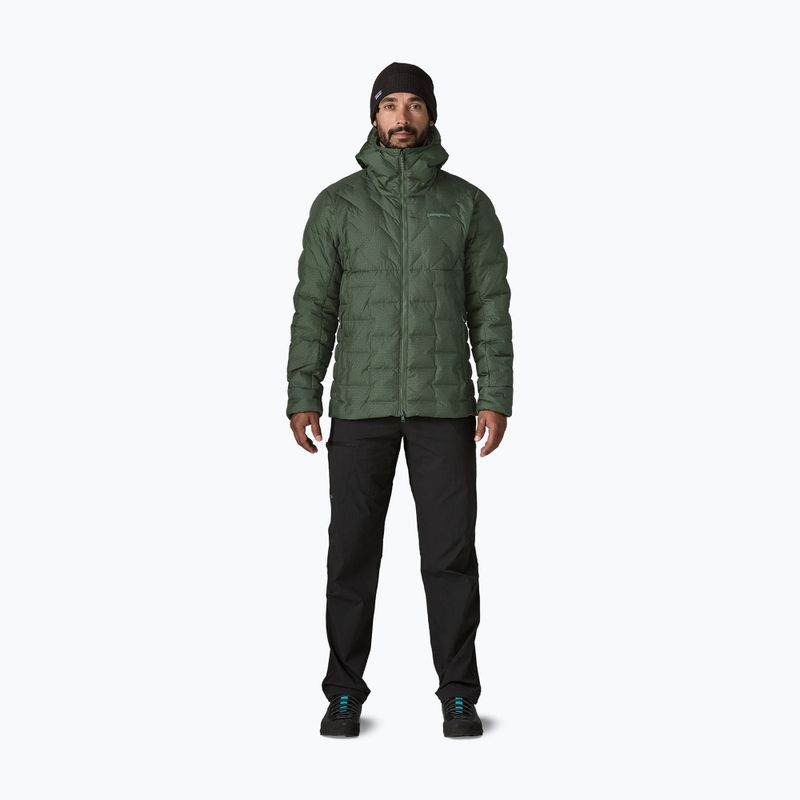Dámská péřová bunda Patagonia Durable Down Hoody treeline green 2