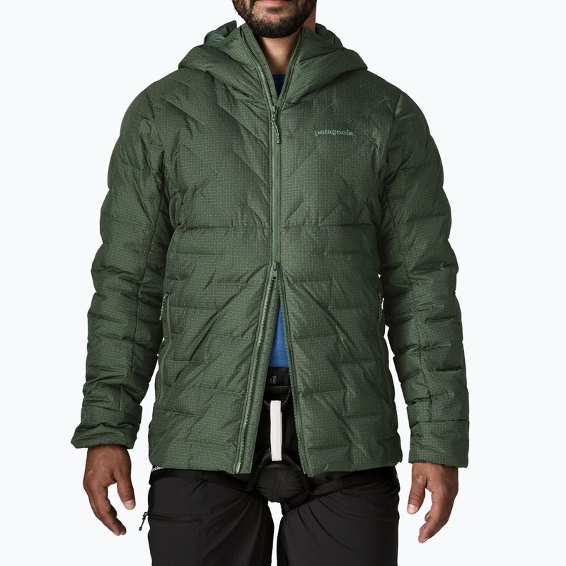 Dámská péřová bunda Patagonia Durable Down Hoody treeline green 5