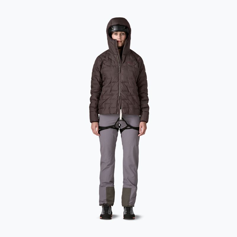 Dámská zateplená bunda Patagonia Durable Down Hoody den brown 2