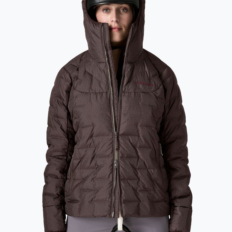 Dámská zateplená bunda Patagonia Durable Down Hoody den brown 5