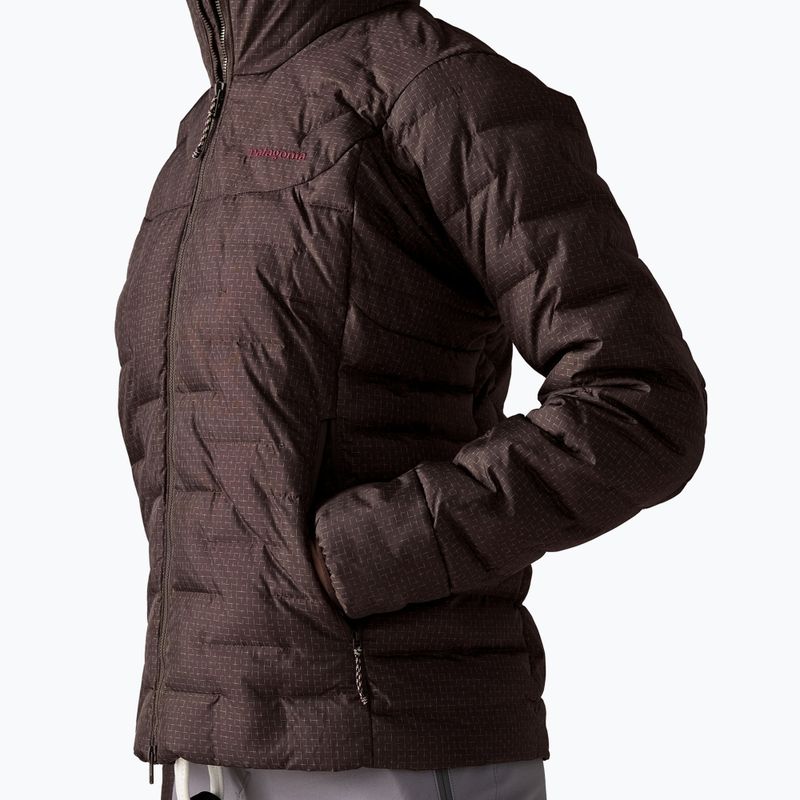 Dámská zateplená bunda Patagonia Durable Down Hoody den brown 6