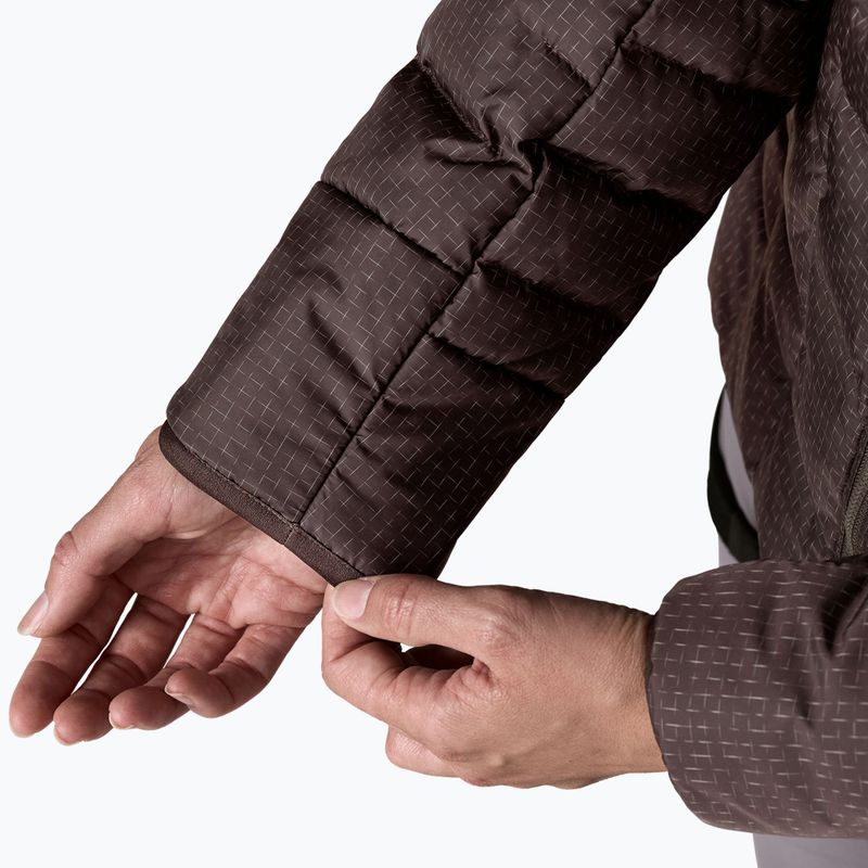 Dámská zateplená bunda Patagonia Durable Down Hoody den brown 9