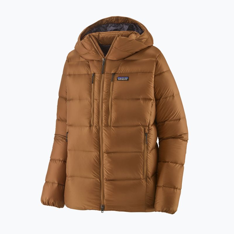 Pánská péřová bunda Patagonia Fitz Roy Down Hoody deer brown 5