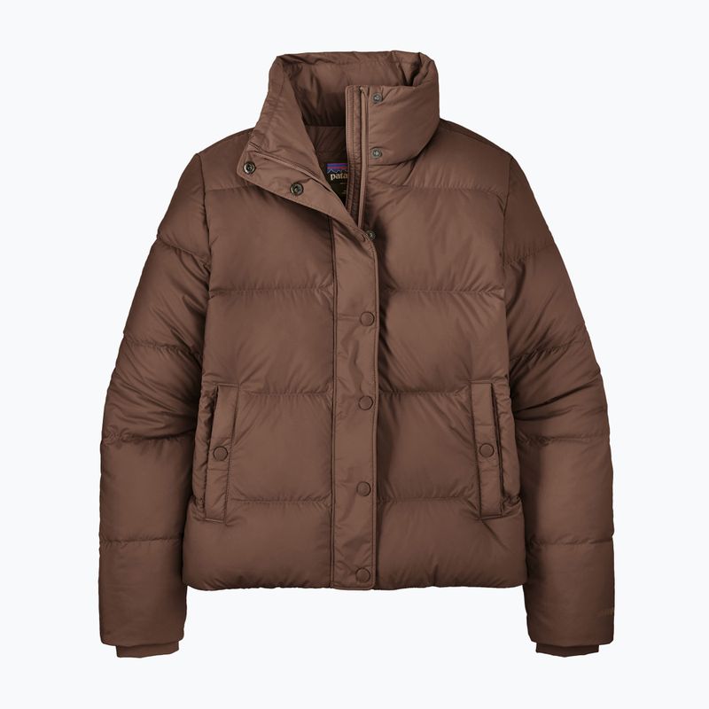 Dámská péřová bunda Patagonia Silent Down bermbrown 4