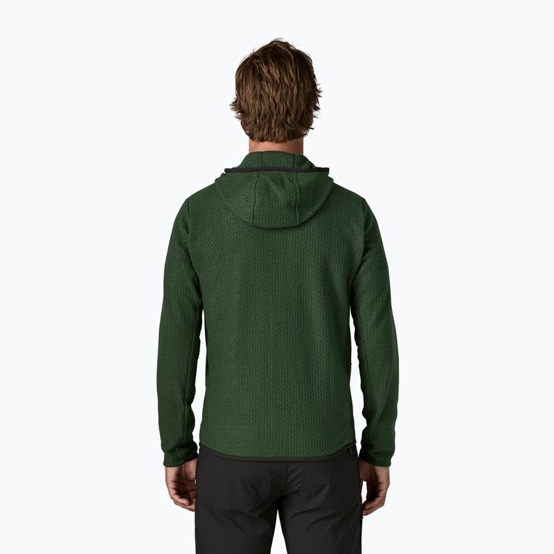 Pánská trekingová mikina Patagonia R1 Air Full-Zip Hoody treeline green 2