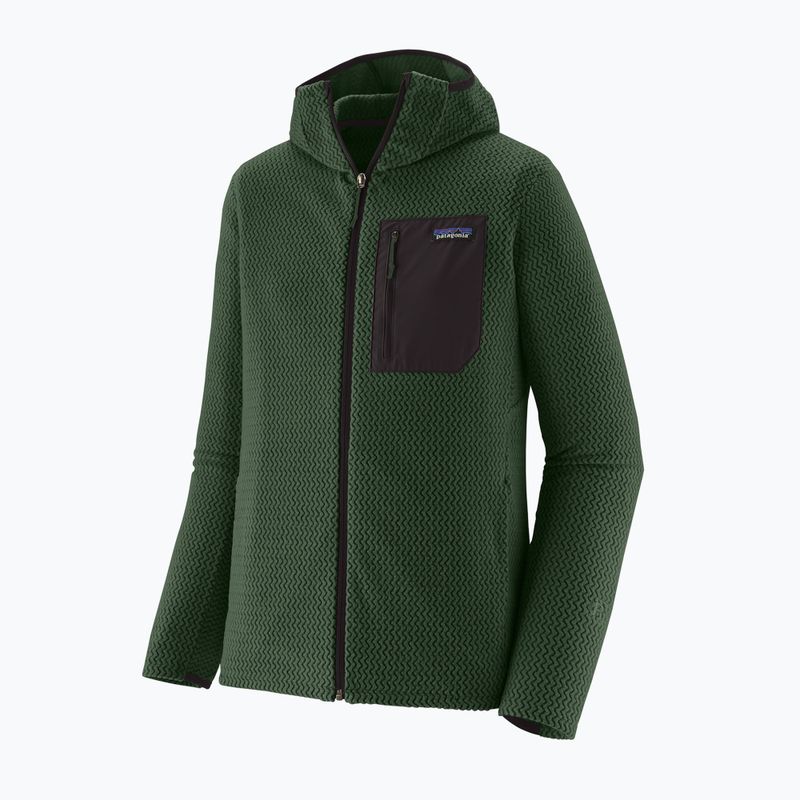 Pánská trekingová mikina Patagonia R1 Air Full-Zip Hoody treeline green 5