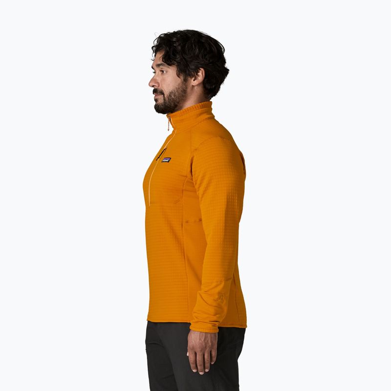 Pánská trekingová mikina Patagonia R1 Pullover autumn orange 3