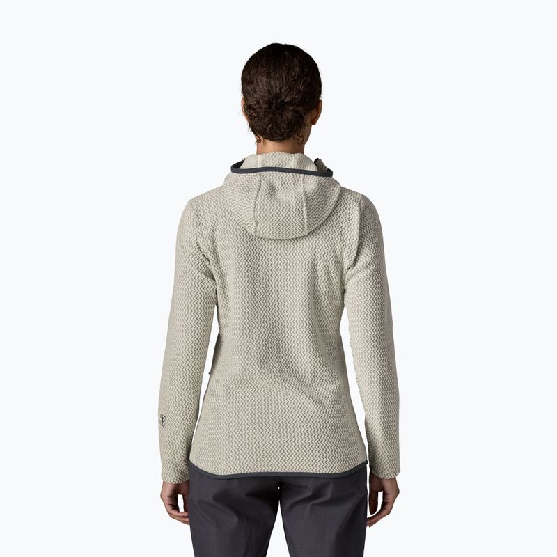 Dámská fleecová mikina Patagonia R1 Air Full-Zip Hoody birch white 2