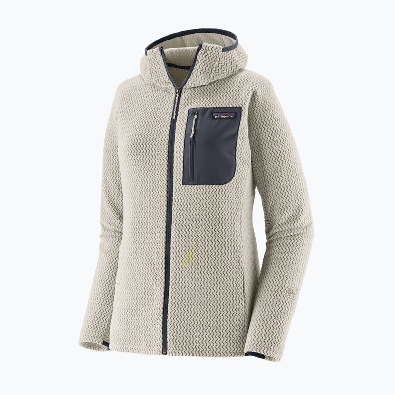 Dámská fleecová mikina Patagonia R1 Air Full-Zip Hoody birch white 5
