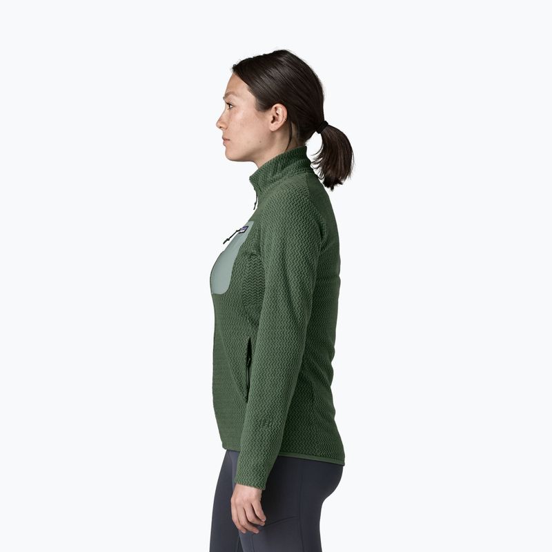 Dámská fleecová mikina Patagonia R1 Air canopy green 3
