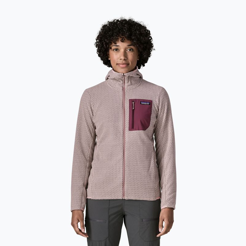 Dámská fleecová mikina Patagonia R1 Air Full-Zip Hoody stingray mauve