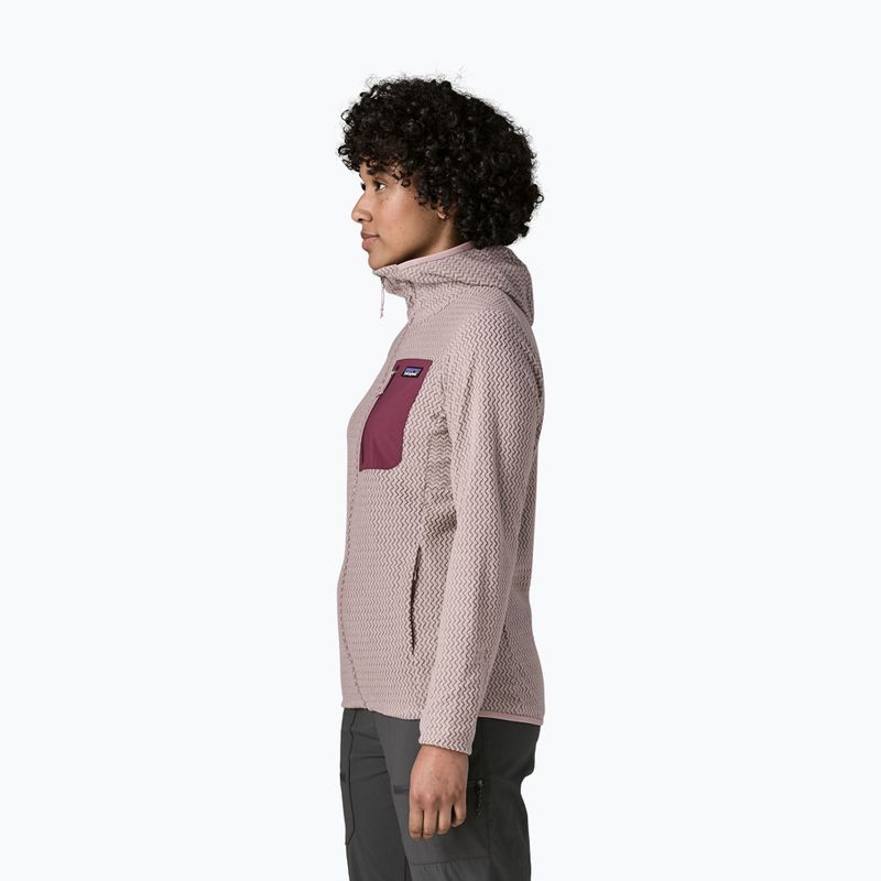 Dámská fleecová mikina Patagonia R1 Air Full-Zip Hoody stingray mauve 3