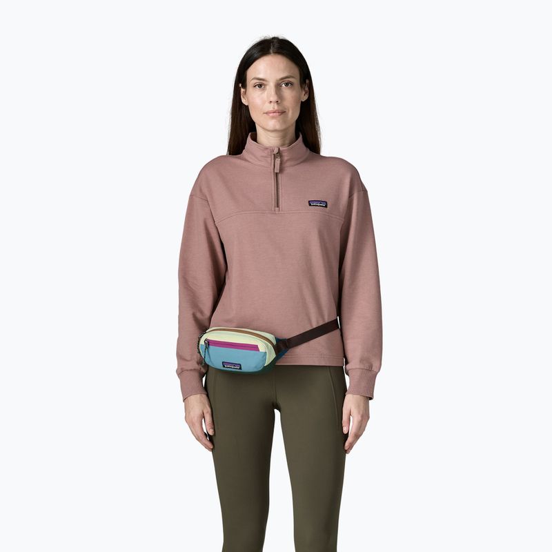 Ledvinka Patagonia Terravia Mini Hip patchwork: snowmelt blue 2