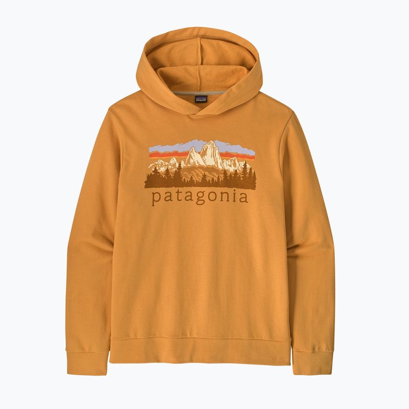 Pánská trekingová mikina Patagonia Fitz Roy Foothills Daily Hoody dried mango