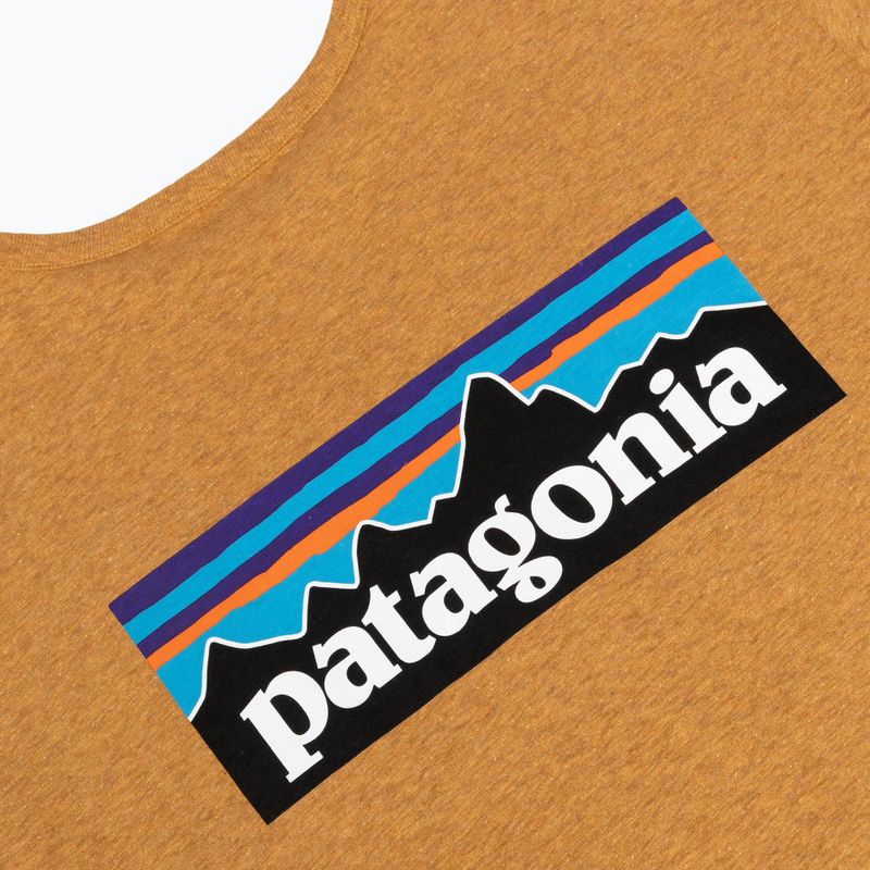 Dámské tričko Longsleeve Patagonia P-6 Logo Responsibili-Tee LS dried mango 4