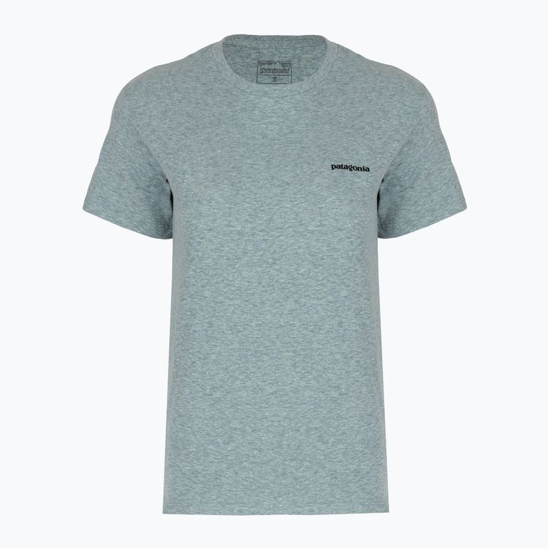 Dámské tričko Patagonia P-6 Logo Responsibili-Tee blue sage