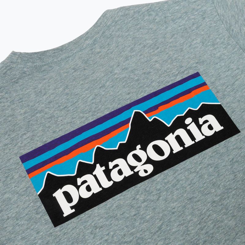 Dámské tričko Patagonia P-6 Logo Responsibili-Tee blue sage 3