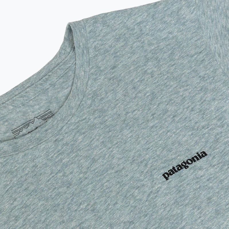 Dámské tričko Patagonia P-6 Logo Responsibili-Tee blue sage 4