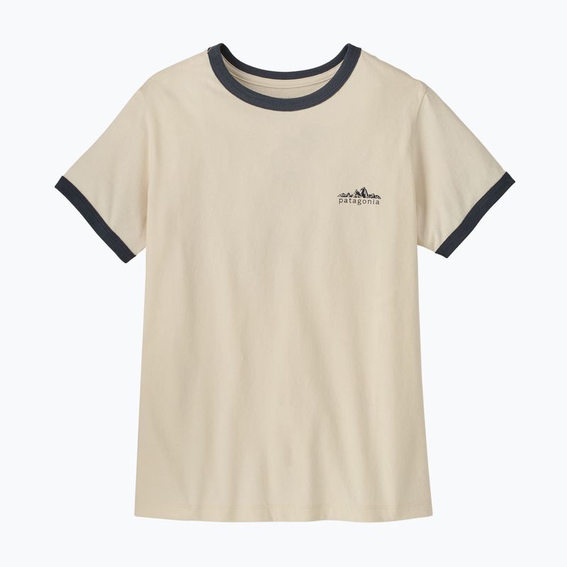 Dámské tričko Patagonia Fitz Roy Foothills Ringer Tee undyed natural