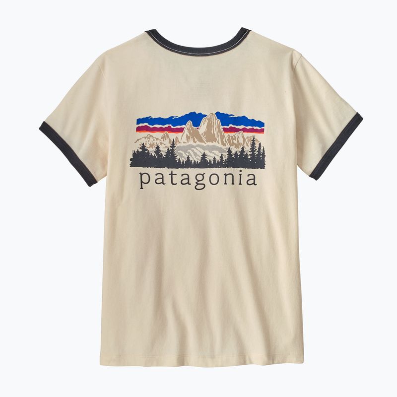 Dámské tričko Patagonia Fitz Roy Foothills Ringer Tee undyed natural 2
