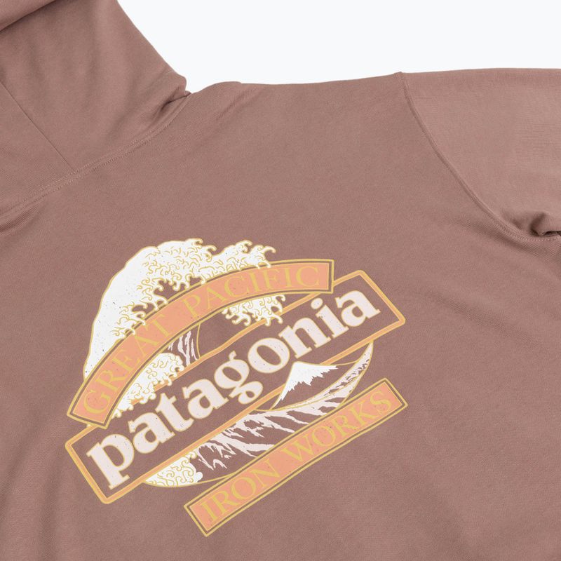 Dámská trekingová mikina Patagonia Great Waves Daily Hoody moonrise taupe 3