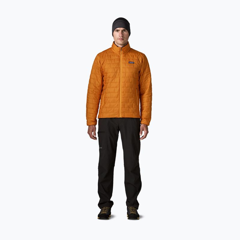Pánská zateplená bunda Patagonia Nano Puff autumn orange 2