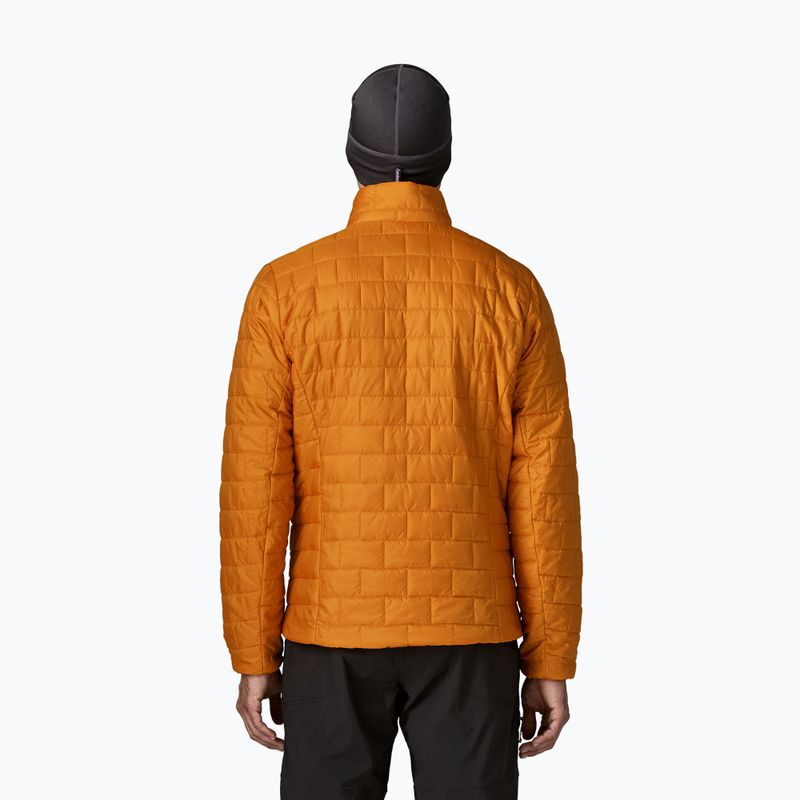 Pánská zateplená bunda Patagonia Nano Puff autumn orange 3