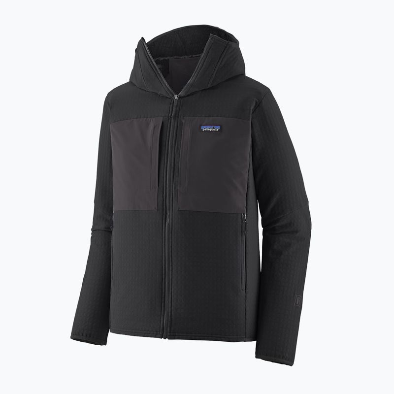 Pánská trekingová mikina Patagonia R2 TechFace Hoody black 2