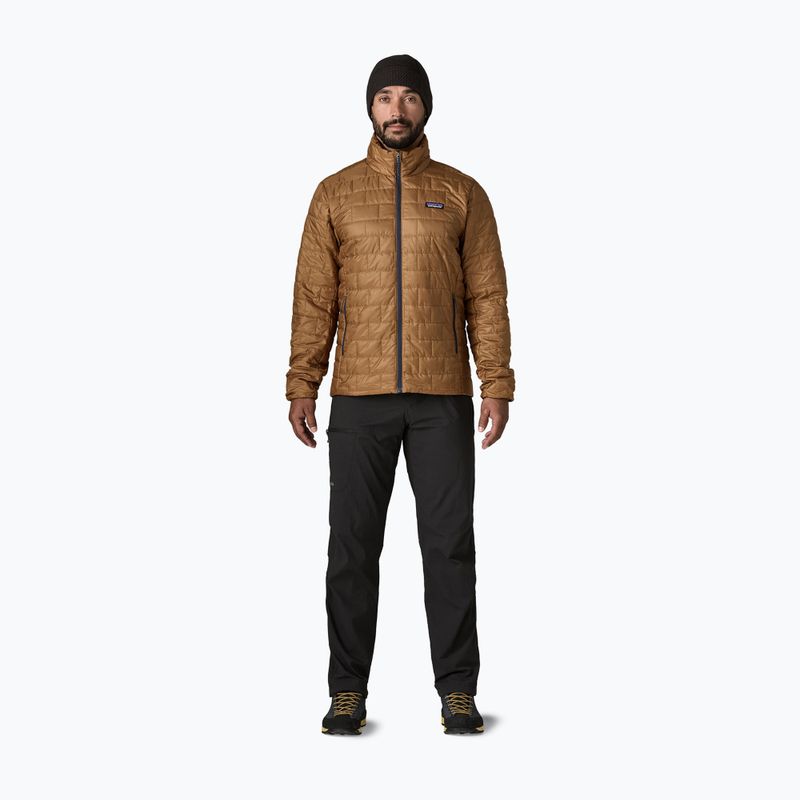 Pánská zateplená bunda Patagonia Nano Puff deer brown 2