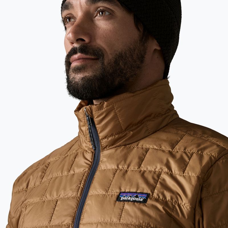 Pánská zateplená bunda Patagonia Nano Puff deer brown 5