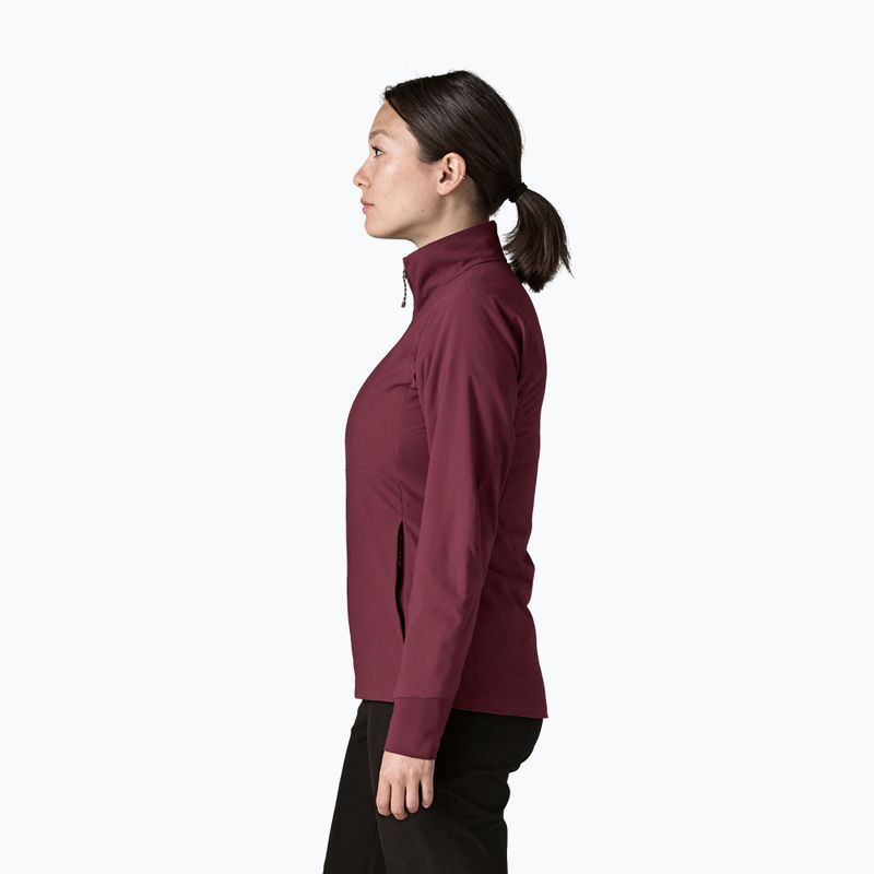 Dámská hybridní bunda Patagonia Nano-Air Light berry fig 3