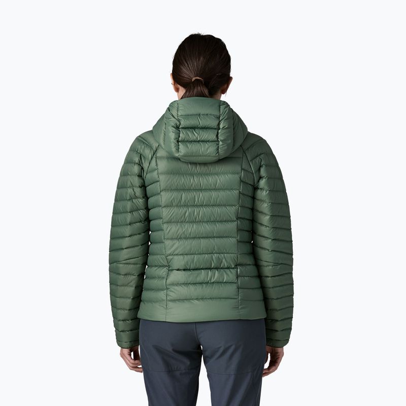 Dámská péřová bunda Patagonia Down Sweater Hoody canopy green 3