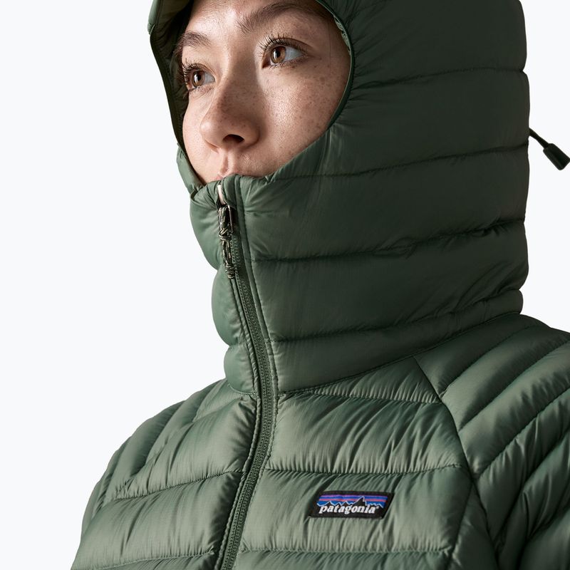 Dámská péřová bunda Patagonia Down Sweater Hoody canopy green 6