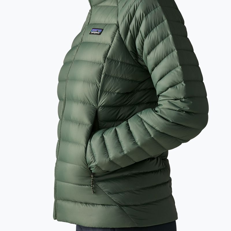 Dámská péřová bunda Patagonia Down Sweater Hoody canopy green 7
