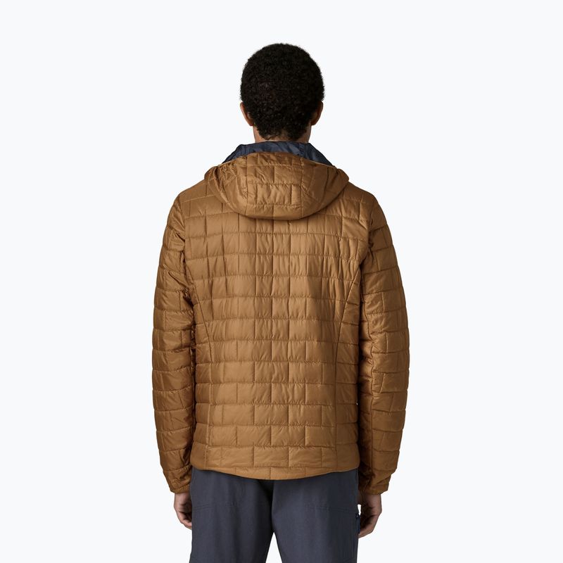 Pánská zateplená bunda Patagonia Nano Puff Hoody deer brown 2