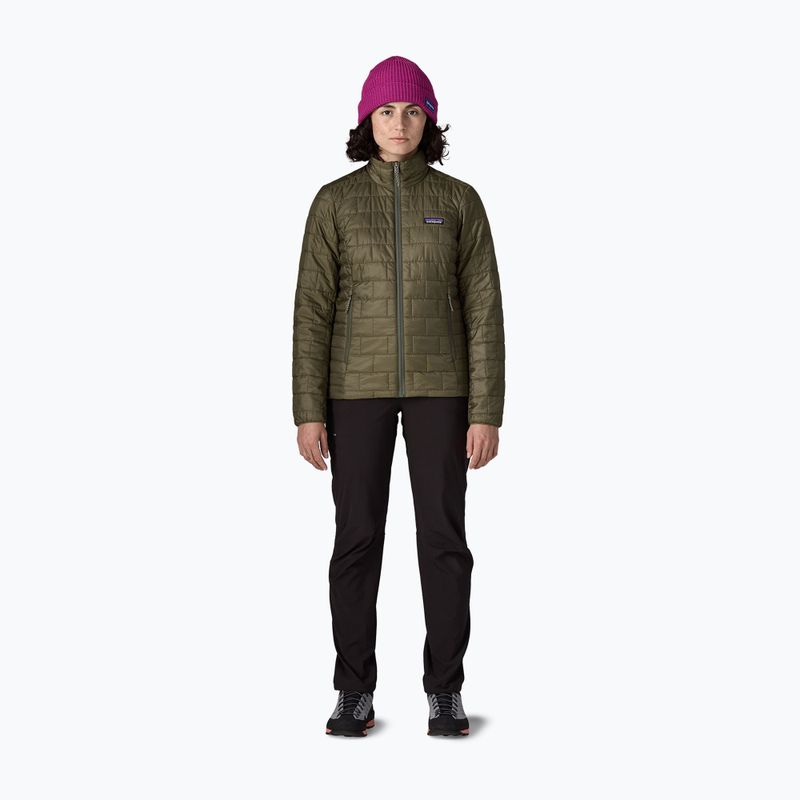 Dámská zateplená bunda Patagonia Nano Puff basin green 2