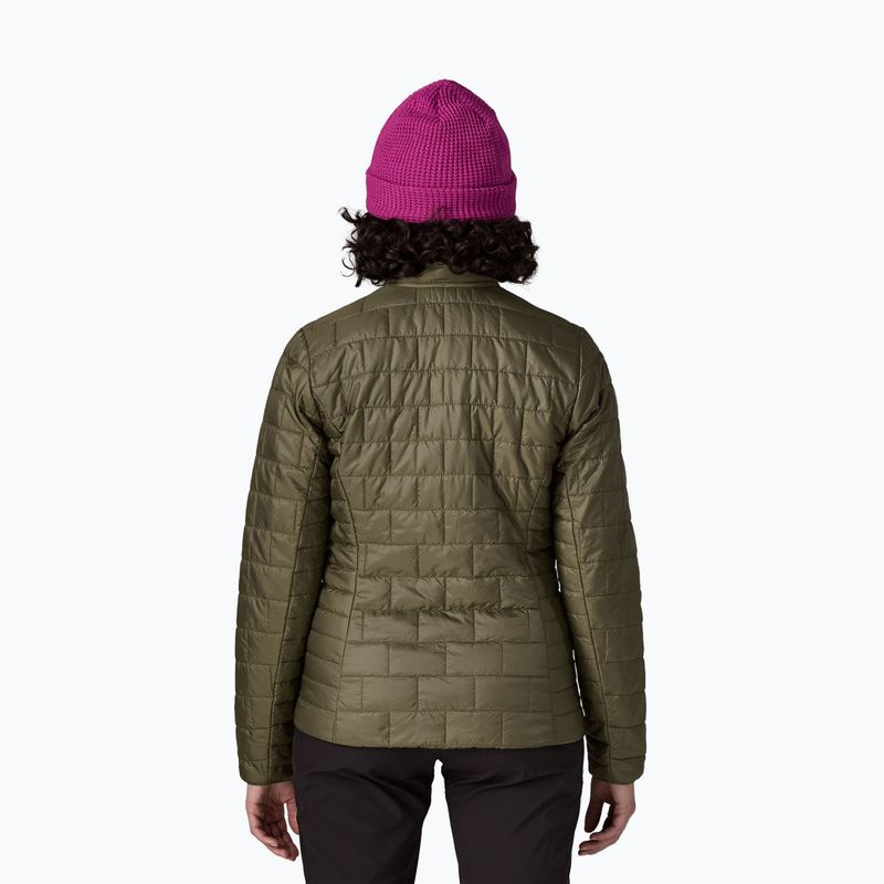 Dámská zateplená bunda Patagonia Nano Puff basin green 3