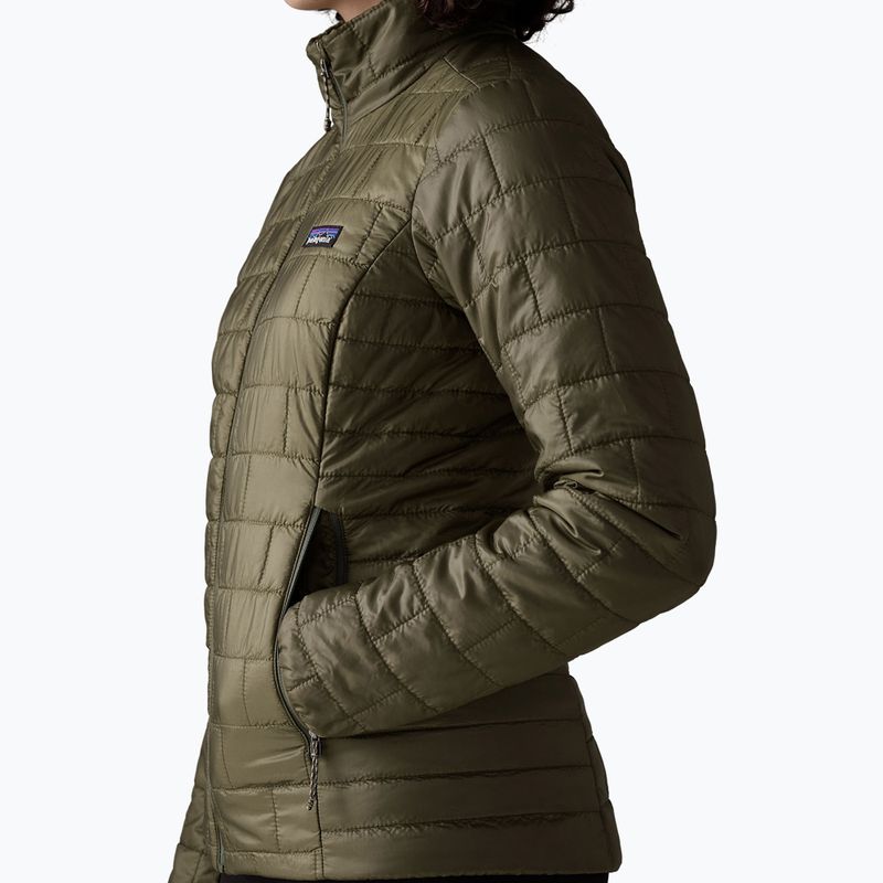 Dámská zateplená bunda Patagonia Nano Puff basin green 6