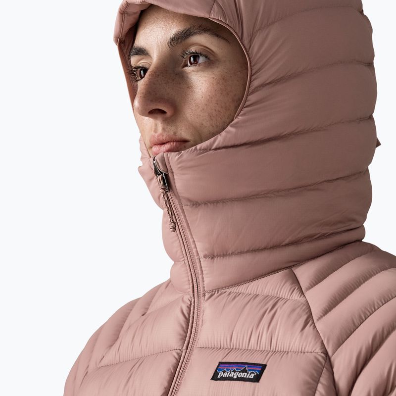 Dámská péřová bunda Patagonia Down Sweater Hoody moonrise taupe 7