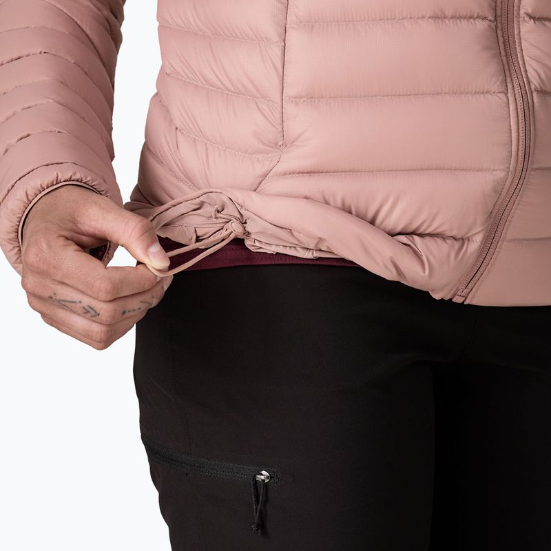 Dámská péřová bunda Patagonia Down Sweater Hoody moonrise taupe 8